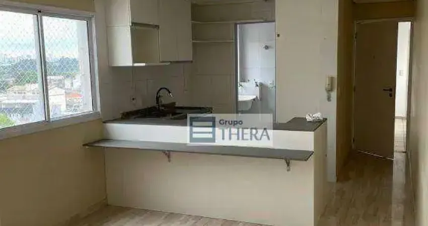 Apartamento com 2 dormitórios para alugar, 53 m² por R$ 2.248,17/mês - Santa Teresinha - Santo André/SP
