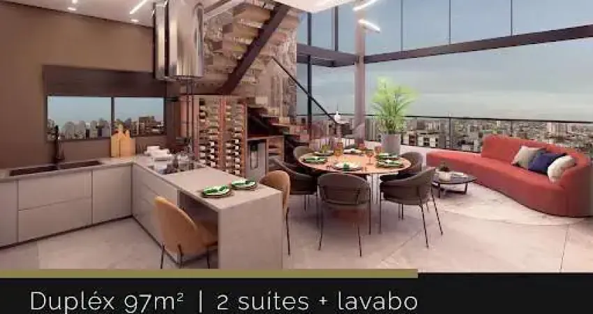 Apartamento Duplex com 2 dormitórios à venda, 97 m² por R$ 1.380.000,00 - Bairro Jardim - Santo André/SP