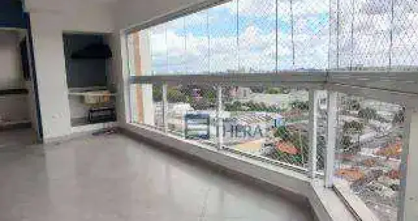 Apartamento com 3 dormitórios para alugar, 160 m² por r$ 7.986,63/mês - vila guiomar - santo andré/sp