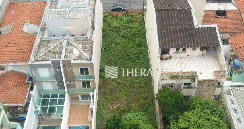 Terreno à venda, 400 m² por R$ 2.000.000,00 - Bairro Jardim - Santo André/SP