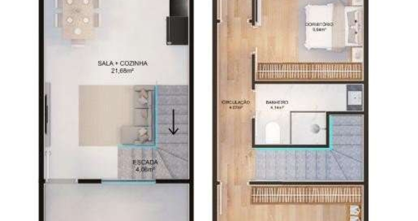 SOBRADO GEMINADO no BOM RETIRO com 3 quartos para VENDA, 109 m²
