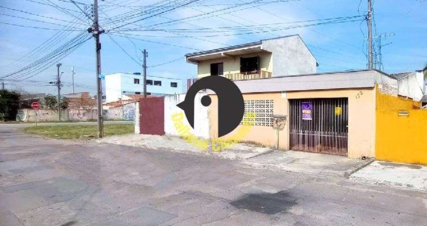 Terreno de 127,5m² com casa no bairro à venda no Jardim Torres no Uberaba, Curit
