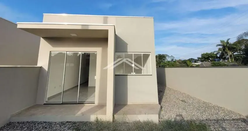 Casa com 2 dormitórios à venda, 50 m² por r$ 250.000,00 - itamar - itapoá/sc