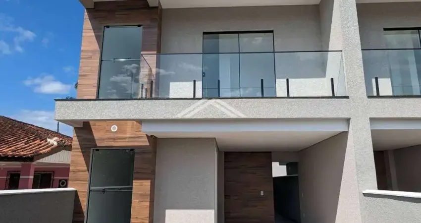 Sobrado com 3 dormitórios à venda, 123 m² por r$ 620.000,00 - cambijú - itapoá/sc