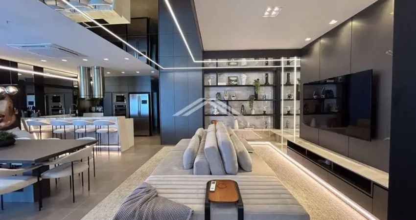 Cobertura com 4 suítes - frente mar, à venda, itapema do norte - itapoá