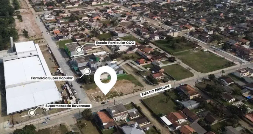 Terreno para locação por R$ 2.550,00, localizado no Residencial Príncipe - Itapoá SC