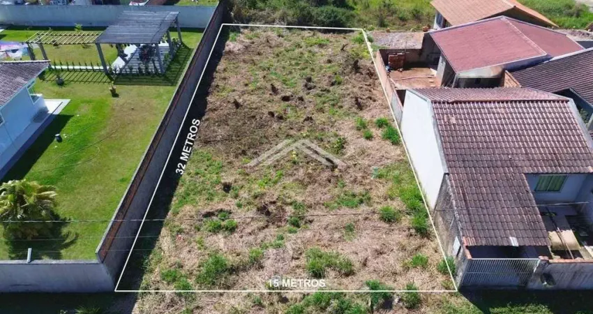 Terreno a venda, 480,00 ² - balneário itapoá - planta b1 - itapoá/sc