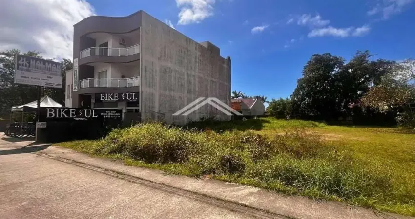 Terreno à venda localizado na avenida celso ramos - itapoá santa catarina