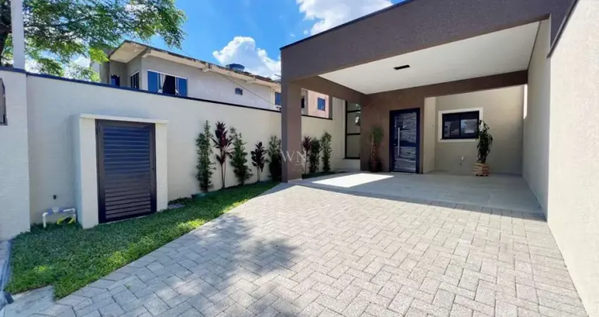 Casa com fachada moderna a venda no bairro Cidade Jardim em Sao Jose dos Pinhais