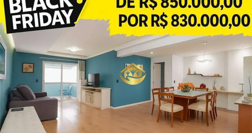 Apartamento com 3 dormitórios à venda, 109 m² por r$ 830.000,00 - agua verde - curitiba/pr
