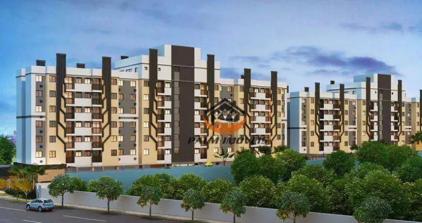 Ótimo apartamento com 1 dormitório à venda, 44 m² por R$ 420.400 - Cidade Industrial - Curitiba/PR
