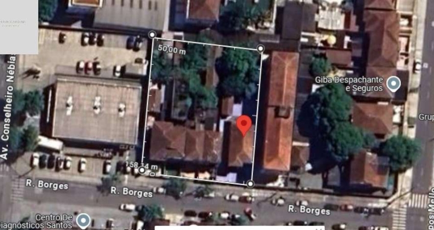 Terreno à venda em Santos-SP, Macuco: 1.540,00 m² de área! Aproveite essa oportunidade única!