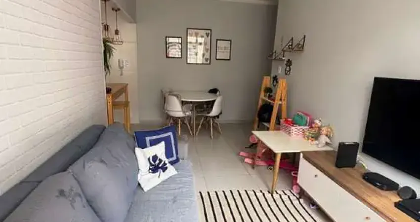 Confira este incrível apartamento à venda em Santos-SP, Marapé: 2 quartos, 1 banheiro, 1 vaga, 62,13m² de área!