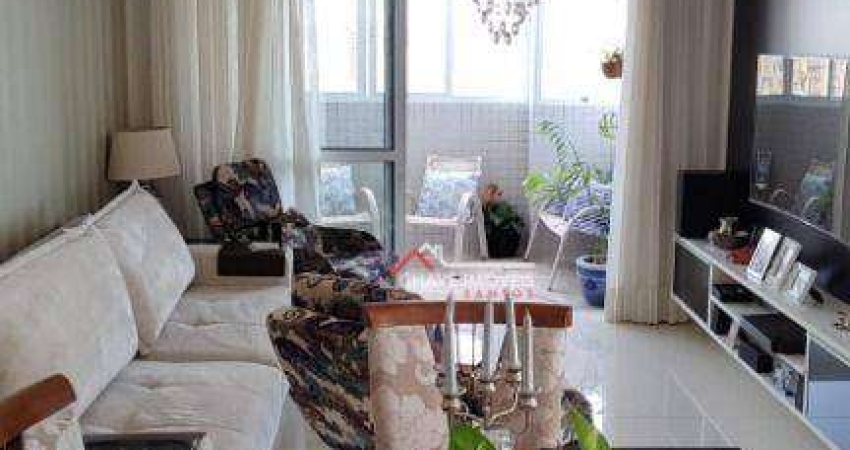 Apartamento Duplex com 3 dormitórios à venda, 150 m² por R$ 1.620.000,00 - Gonzaga - Santos/SP