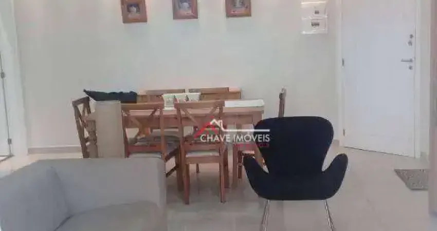 Apartamento com 2 dormitórios para alugar, 84 m² por R$ 5.500,02/mês - Marapé - Santos/SP