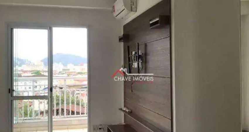Apartamento com 2 dormitórios para alugar, 64 m² por r$ 3.800,02/mês - marapé - santos/sp