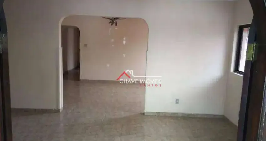 Casa, 338 m² - venda por R$ 2.230.000,00 ou aluguel por R$ 13.000,00/mês - Boqueirão - Santos/SP