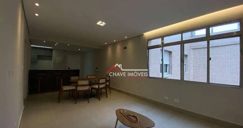 Apartamento à venda, 120 m² por R$ 700.000,00 - Gonzaga - Santos/SP