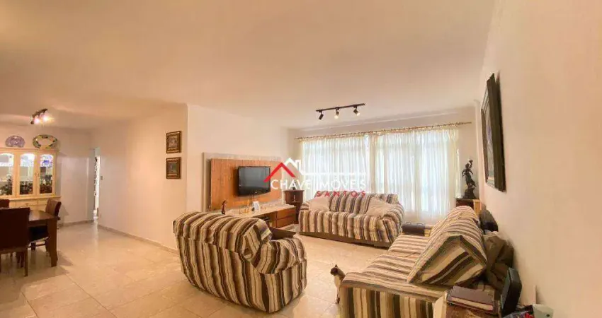 Apartamento com 3 dormitórios à venda, 153 m² por r$ 850.000,00 - ponta da praia - santos/sp