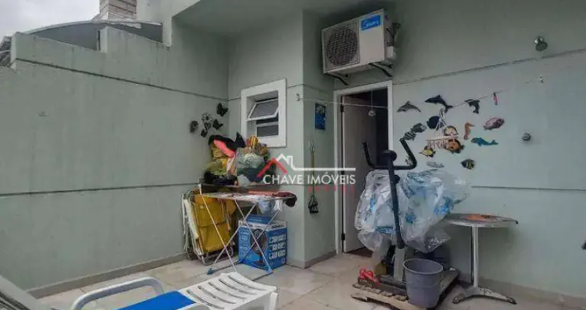 Casa com 3 dormitórios à venda, 89 m² por R$ 750.000,00 - Campo Grande - Santos/SP