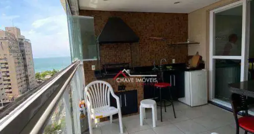 Apartamento com 3 dormitórios à venda, 125 m² por R$ 1.862.000,00 - Embaré - Santos/SP