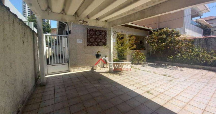 Casa à venda, 200 m² por R$ 1.800.000,00 - Aparecida - Santos/SP