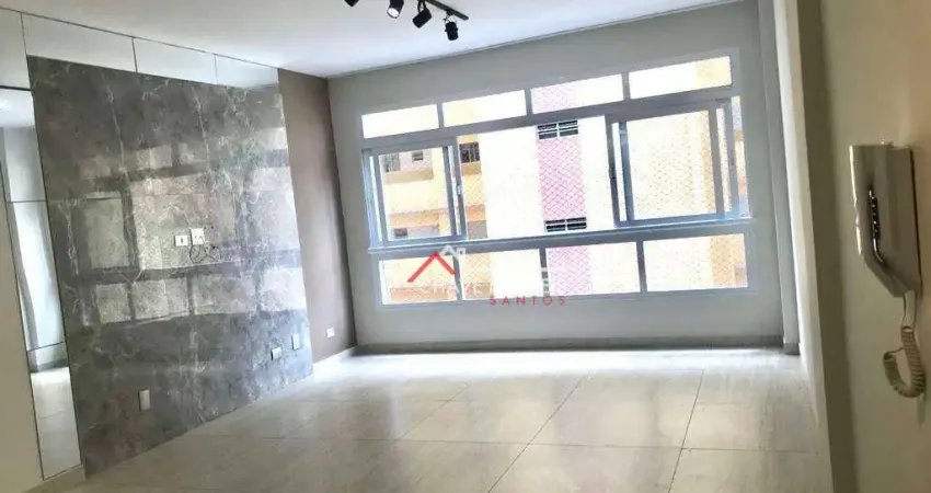 Apartamento com 3 dormitórios à venda, 100 m² por R$ 955.000,00 - José Menino - Santos/SP