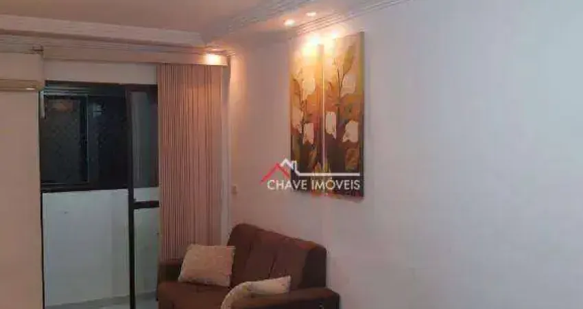 Apartamento com 2 dormitórios à venda, 67 m² por R$ 445.200,00 - Estuário - Santos/SP