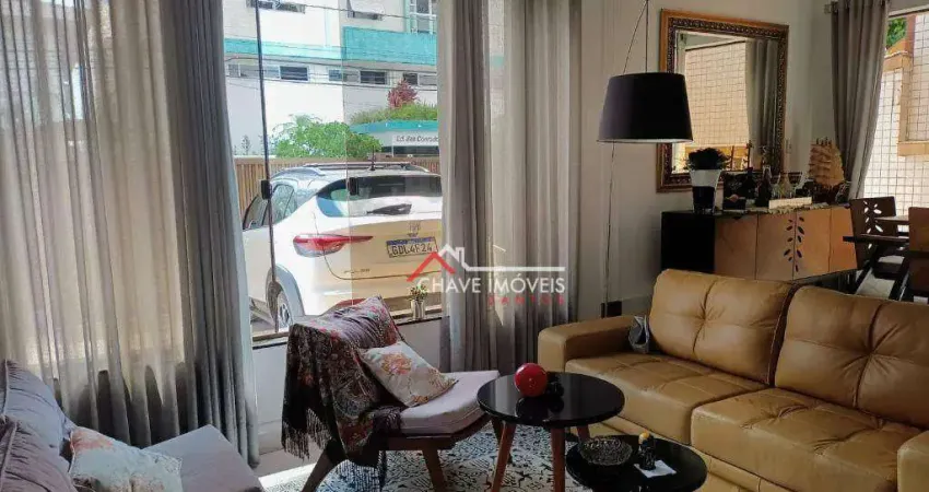 Casa com 3 dormitórios à venda, 250 m² por R$ 1.700.000,00 - Ponta da Praia - Santos/SP