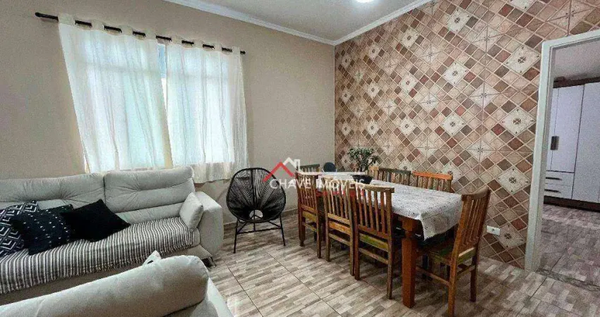 Apartamento com 2 dormitórios à venda, 88 m² por R$ 341.000,00 - Marapé - Santos/SP