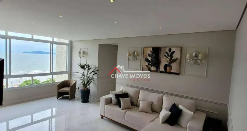 Apartamento com 2 dormitórios à venda, 85 m² por R$ 1.290.000,00 - Aparecida - Santos/SP