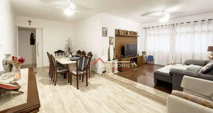 Apartamento com 3 dormitórios à venda, 150 m² por r$ 874.000,00 - ponta da praia - santos/sp