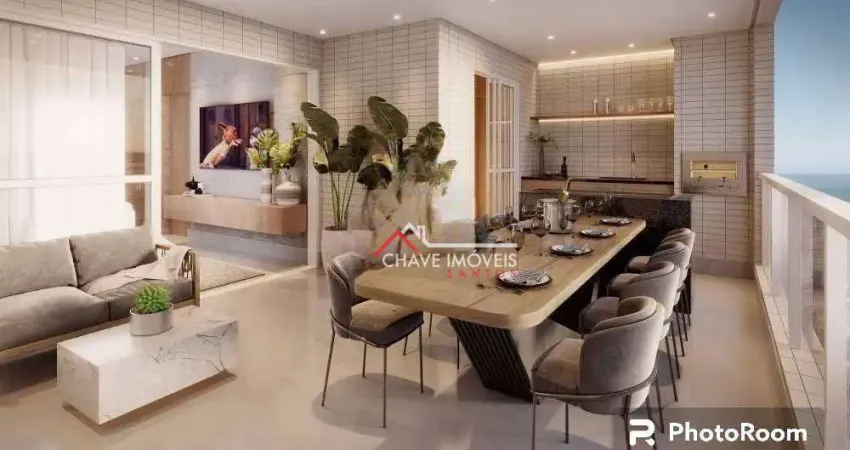 Apartamento com 3 dormitórios à venda, 128 m² por r$ 1.847.000,00 - ponta da praia - santos/sp