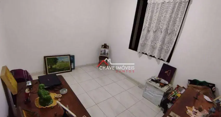 Apartamento com 2 dormitórios à venda, 60 m² por R$ 355.000,00 - Boqueirão - Santos/SP