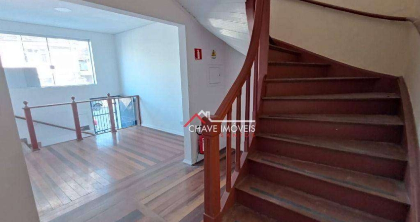 Sala para alugar, 42 m² por R$ 1.700,02/mês - Vila Matias - Santos/SP