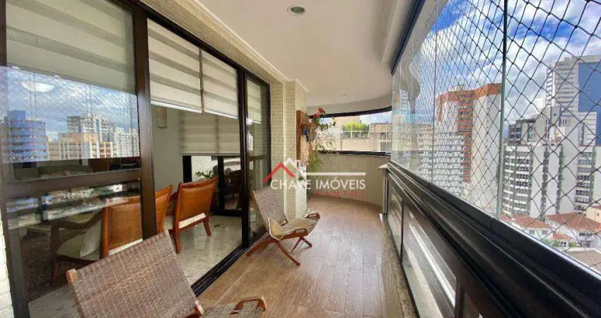Apartamento com 3 dormitórios à venda, 324 m² por R$ 2.130.000,00 - Boqueirão - Santos/SP