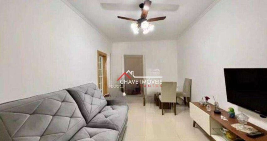 Apartamento à venda, 90 m² por R$ 450.000,00 - Aparecida - Santos/SP