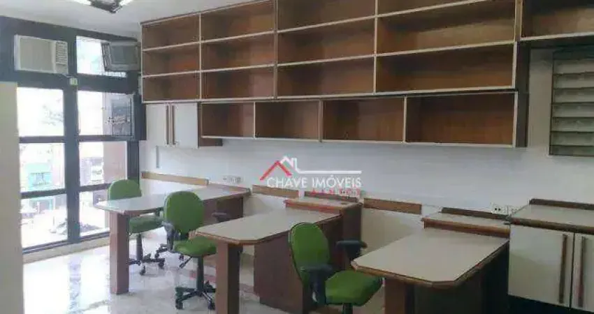 Sala para alugar, 45 m² por r$ 2.500,02/mês - centro - santos/sp