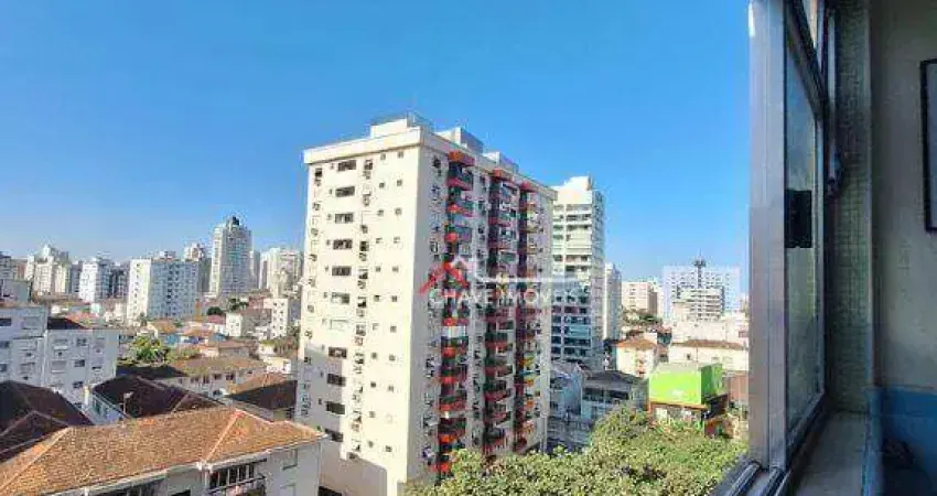 Apartamento com 3 dormitórios à venda, 136 m² por R$ 600.000,00 - Ponta da Praia - Santos/SP
