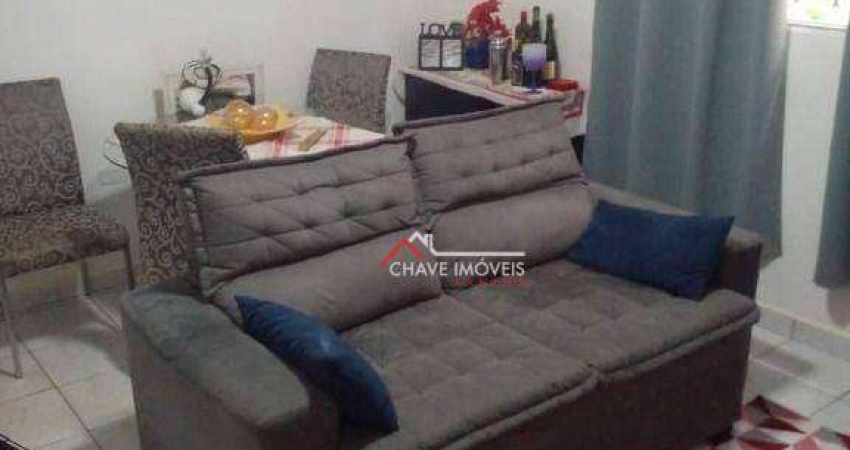 Apartamento com 1 dormitório à venda, 60 m² por R$ 280.000,00 - Boqueirão - Santos/SP