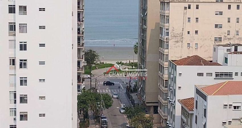 Kitnet com 1 dormitório à venda, 36 m² por R$ 320.000,00 - Ponta da Praia - Santos/SP
