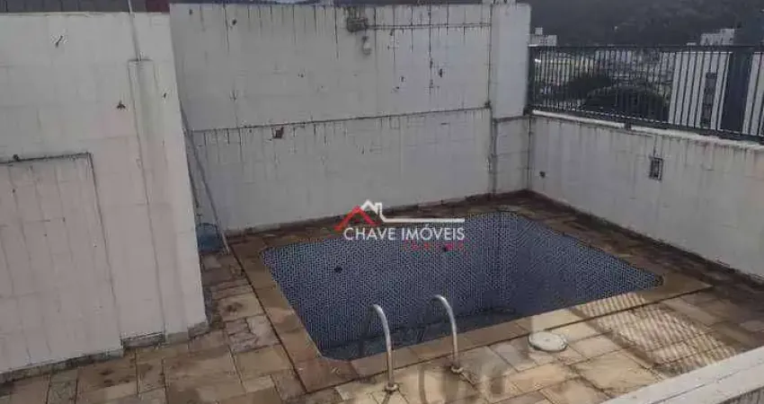 Cobertura com 2 dormitórios à venda, 300 m² por R$ 850.000,00 - Campo Grande - Santos/SP