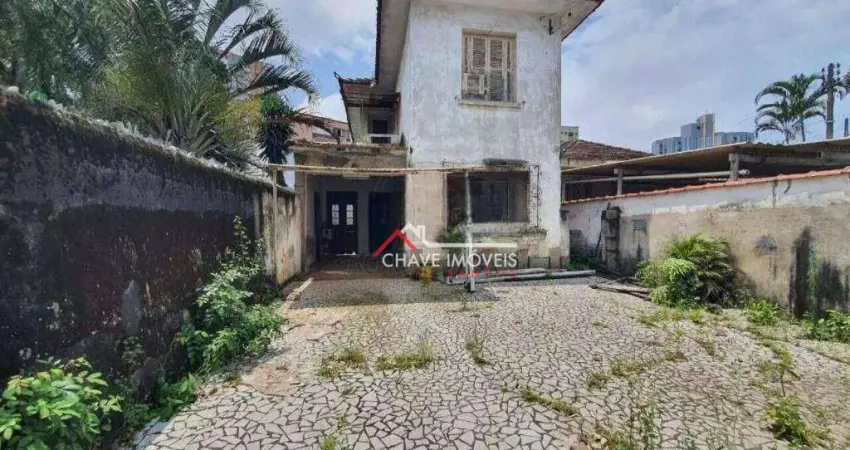 Sobrado à venda, 130 m² por R$ 800.000,00 - Macuco - Santos/SP