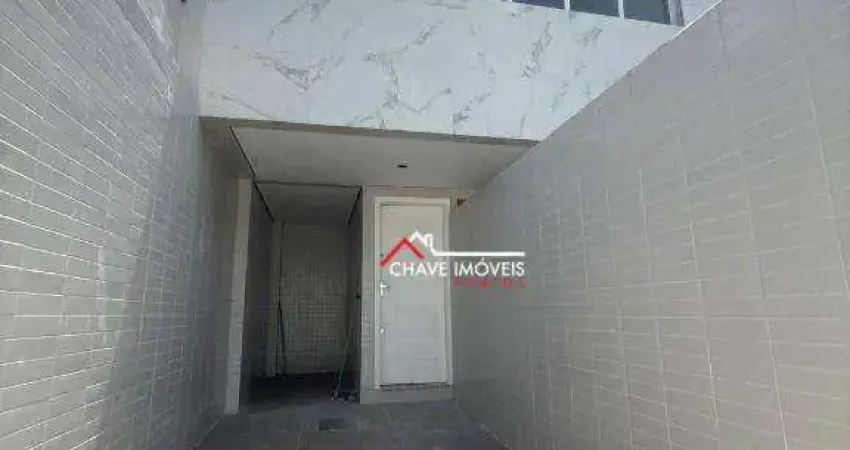 Casa nova com 3 dormitórios à venda, 82 m² por R$ 639.000 - Vila Belmiro - Santos/SP