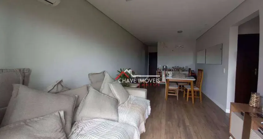 Apartamento à venda, 127 m² por R$ 620.000,00 - Encruzilhada - Santos/SP