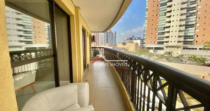 Apartamento à venda, 128 m² por R$ 1.245.000,00 - Ponta da Praia - Santos/SP
