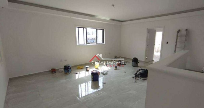 Sobrado à venda, 80 m² por R$ 530.000,00 - Estuário - Santos/SP