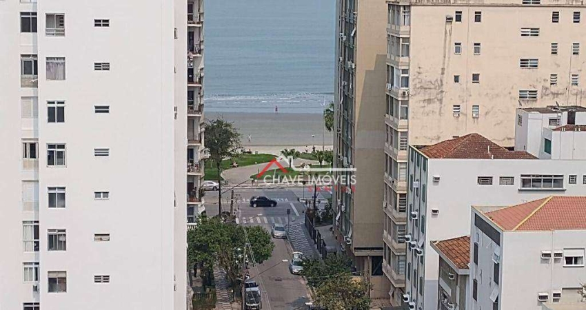 Kitnet, 36 m² - venda por R$ 329.000,00 ou aluguel por R$ 2.800,02/mês - Ponta da Praia - Santos/SP
