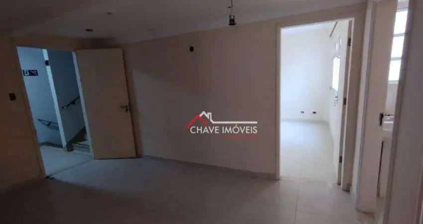 Sala, 48 m² - venda por R$ 266.000,00 ou aluguel por R$ 3.000,02/mês - Gonzaga - Santos/SP