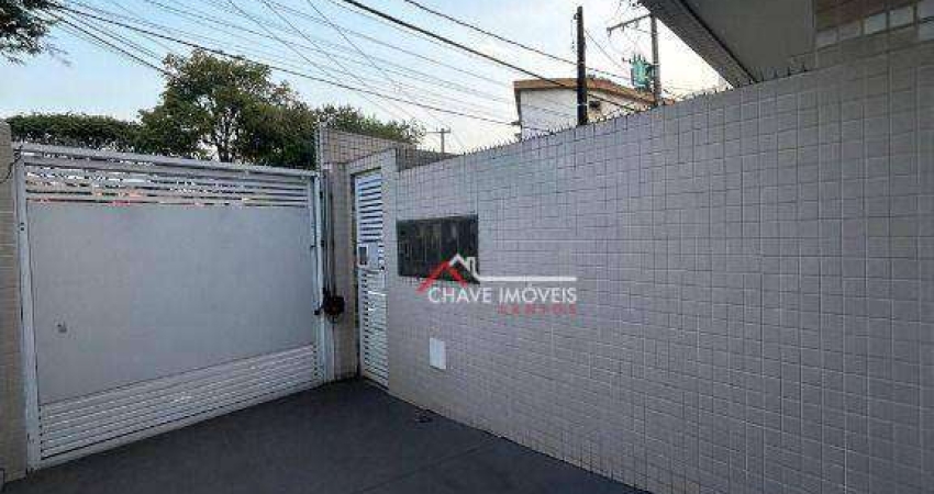 Village com 2 dormitórios à venda, 102 m² por R$ 650.000,00 - Macuco - Santos/SP